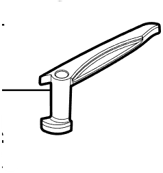 Nice Run 1500,1800 & 2500 Unlocking Handle replacement