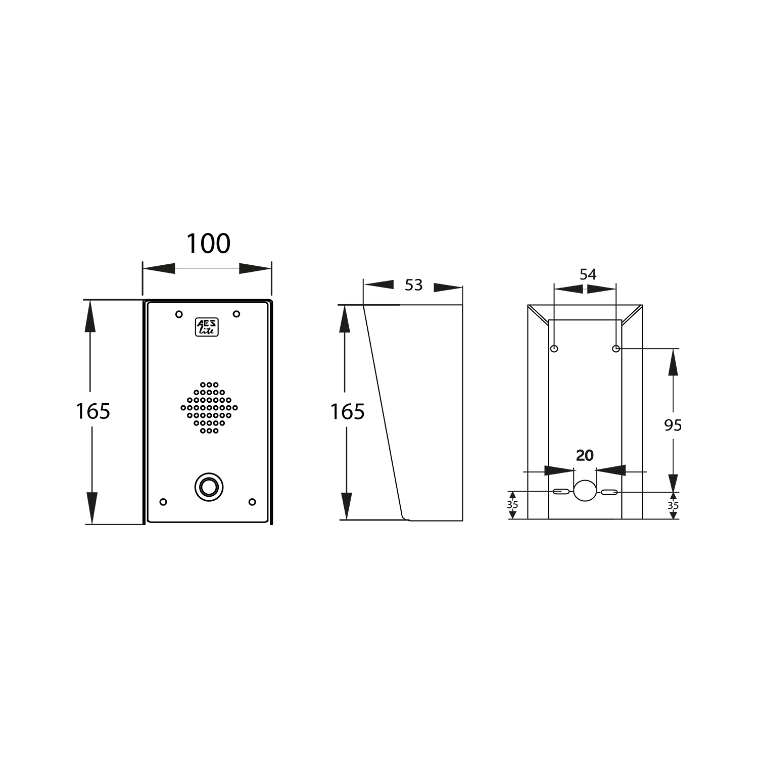 AES Global LITE GSM IB EU | Cellcom Lite 4G GSM Imperial Wireless Intercom - Image 2
